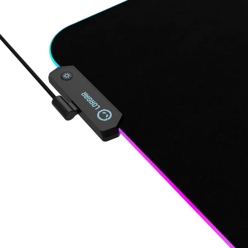 Lorgar Steller 919, Gaming mouse pad, High-speed surface, anti-slip rubber base, RGB backlight, USB connection, Lorgar WP Gamewa