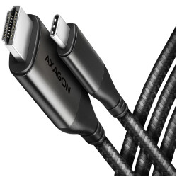 AXAGON RVC-HI2MC USB-C - HDMI 2.0 adapter 4K/60Hz Aluminum, 1,8m cable - 1