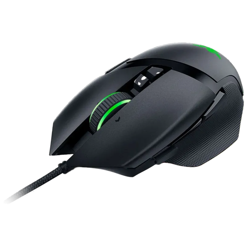 Razer Basilisk V3 35K Gaming Mouse, Black, Focus Pro 35K Optical Sensor Gen-2, Optical Mouse Switches Gen-3, Razer™ Speedflex Ca