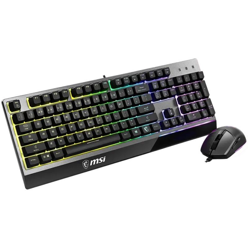 MSI VIGOR GK30 COMBO US - Gaming Keyboard + Gaming Mouse Combo, US Layout - 1