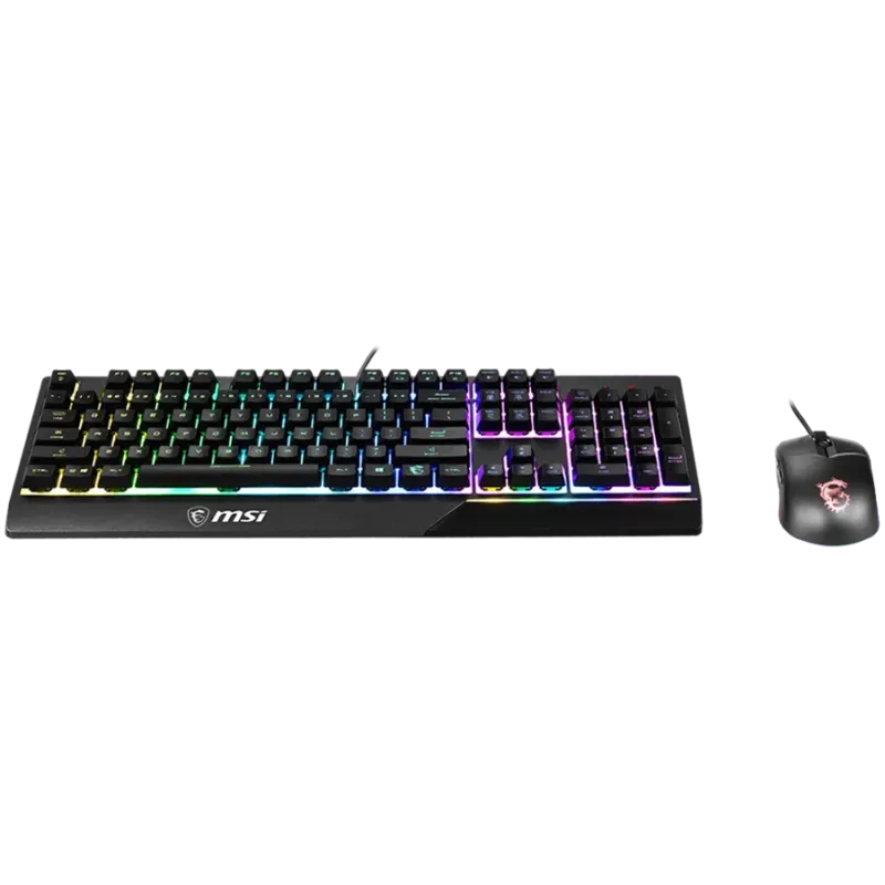 MSI VIGOR GK30 COMBO US - Gaming Keyboard + Gaming Mouse Combo, US Layout - 1