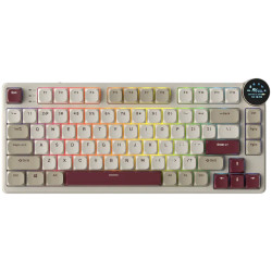 ROYAL KLUDGE RK N80 Rosy Clouds Gaming Keyboard Red switch - 1
