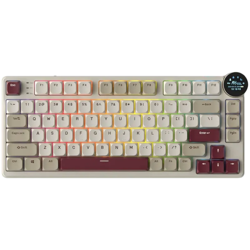 ROYAL KLUDGE RK N80 Rosy Clouds Gaming Keyboard Red switch - 1