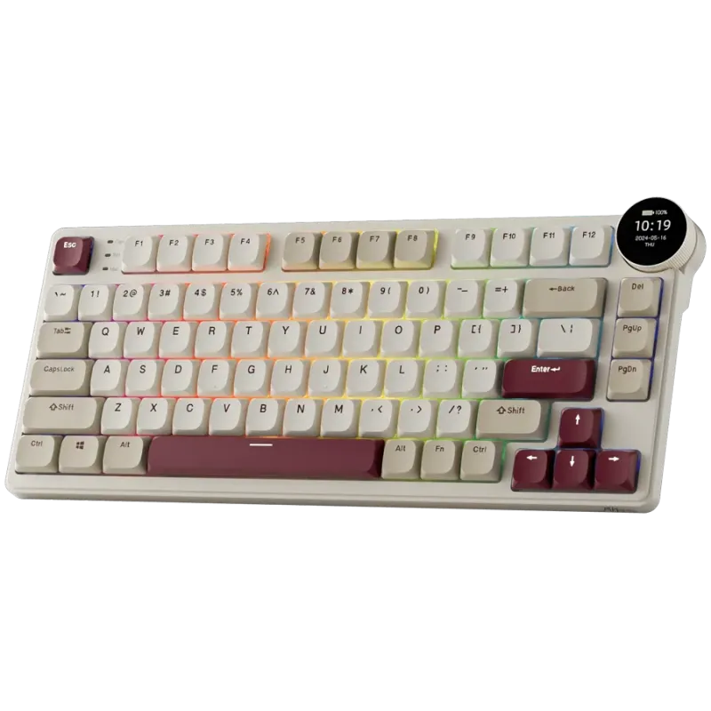 ROYAL KLUDGE RK N80 Rosy Clouds Gaming Keyboard Red switch - 1