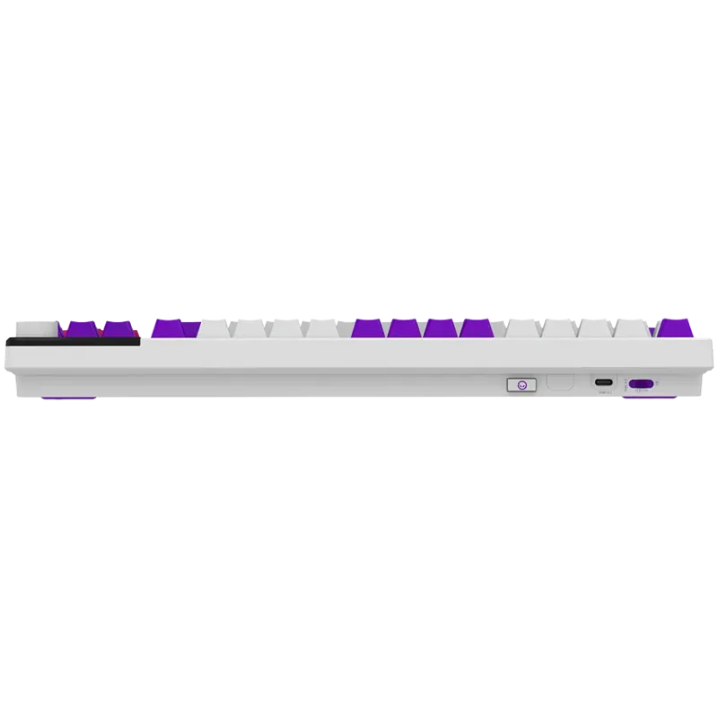 LORGAR KBP70TKLW, Wireless TKL Mechanical Gaming Keyboard Pro, White, EN layout - 1