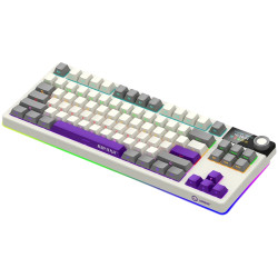 LORGAR KBP70TKLW, Wireless TKL Mechanical Gaming Keyboard Pro, Beige, EN layout - 2