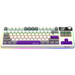 LORGAR KBP70TKLW, Wireless TKL Mechanical Gaming Keyboard Pro, Beige, EN layout - 3