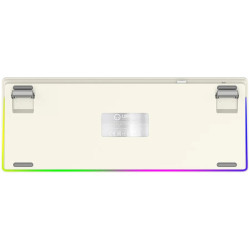 LORGAR KBP70TKLW, Wireless TKL Mechanical Gaming Keyboard Pro, Beige, EN layout - 8