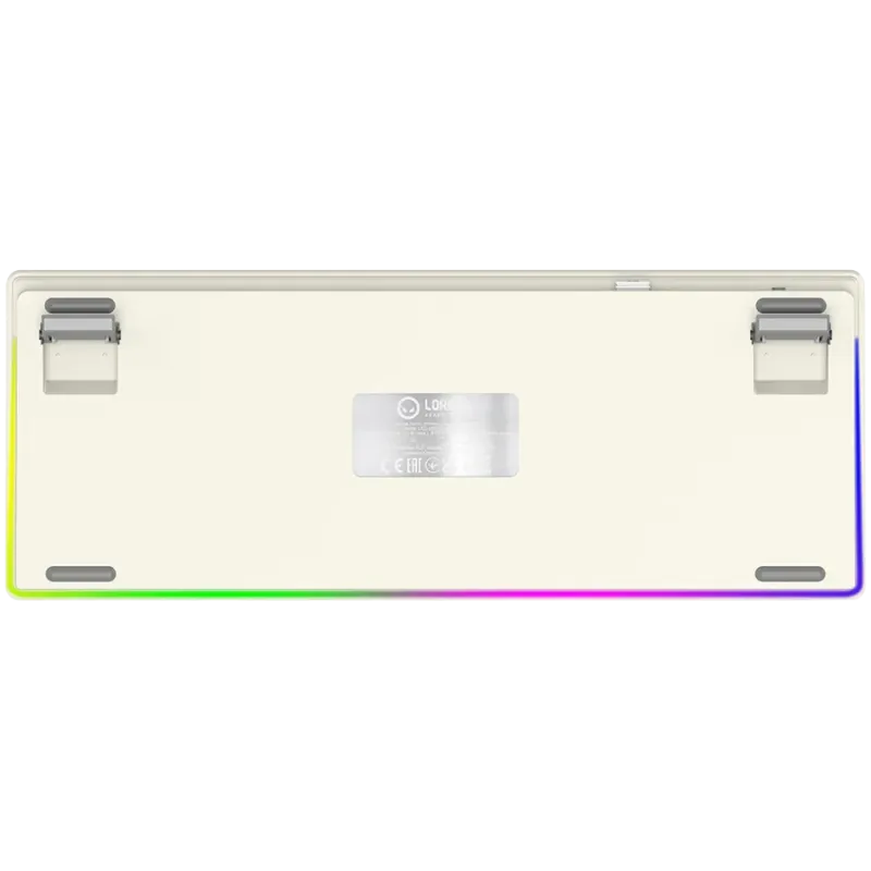 LORGAR KBP70TKLW, Wireless TKL Mechanical Gaming Keyboard Pro, Beige, EN layout - 1