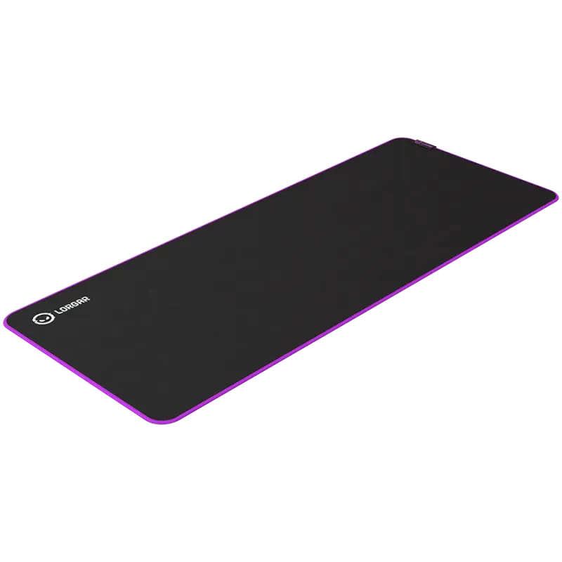 Lorgar Main 319, Gaming mouse pad, High-speed surface, Purple anti-slip rubber base, size: 900mm x 360mm x 3mm, weight 0.6kg - 1