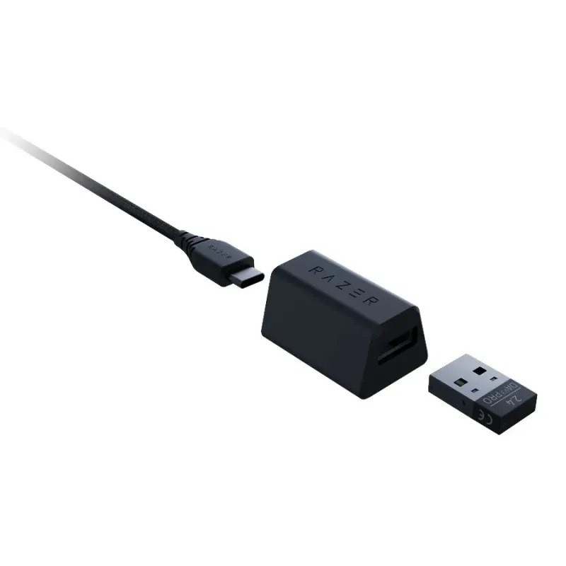 Razer DeathAdder V3 Pro Black, Wireless Gaming Mouse, True 30000 dpi, Focus Pro 30K Optical Sensor, Gen-3 Optical Mouse Switches