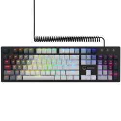 LORGAR Azar 514, Wired mechanical gaming keyboard, RGB backlight, 1680000 colour variations, 18 modes, keys number: 104, 50M cli