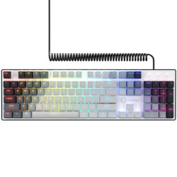 LORGAR Azar 514, Wired mechanical gaming keyboard, RGB backlight, 1680000 colour variations, 18 modes, keys number: 104, 50M cli