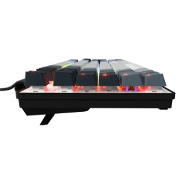 LORGAR Azar 514, Wired mechanical gaming keyboard, RGB backlight, 1680000 colour variations, 18 modes, keys number: 104, 50M cli