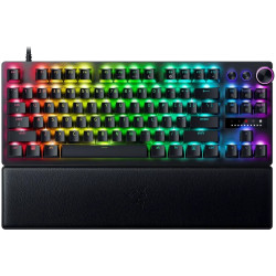 Razer Huntsman V3 Pro Tenkeyless, Gaming keyboard, Analog Optical Switch gen2, Razer Chroma RGB, Magnetic Firm Leatherette Wrist