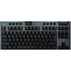 LOGITECH G915 X LIGHTSPEED TKL Wireless Gaming Keyboard - BLACK - US INT'L - 2.4GHZ/BT - EMEA28i-935 - TACTILE - 1