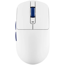 ROYAL KLUDGE M30 White Blue Gaming Mouse PAW 33111K - 1