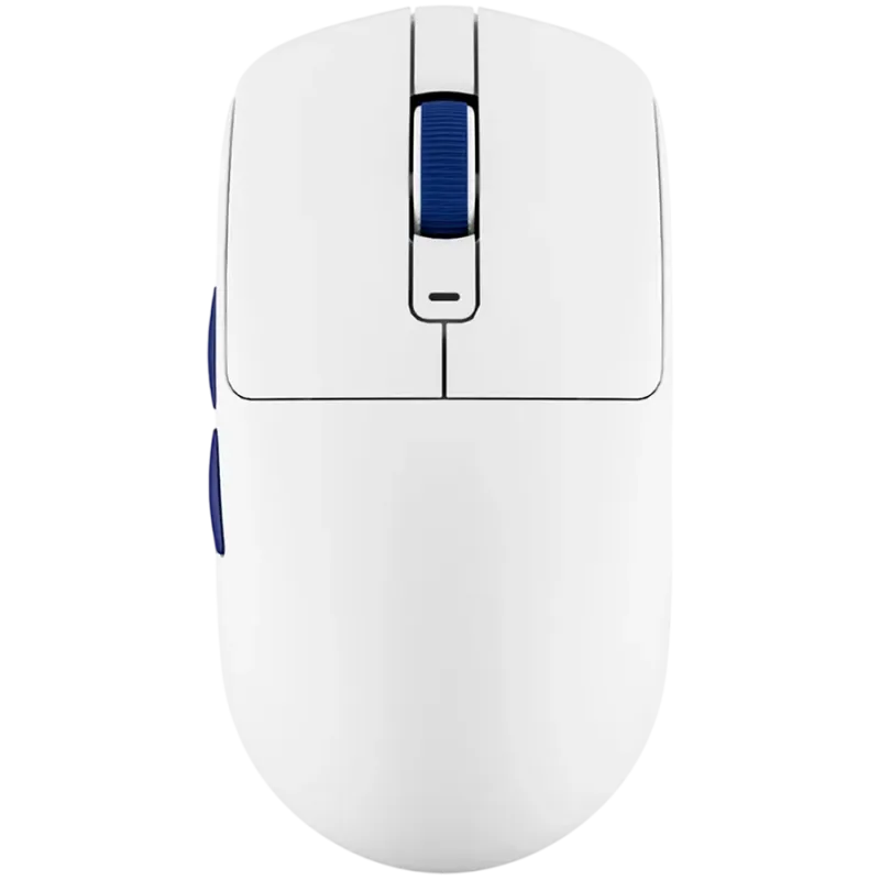 ROYAL KLUDGE M30 White Blue Gaming Mouse PAW 33111K - 1