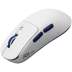 ROYAL KLUDGE M30 White Blue Gaming Mouse PAW 33111K - 2