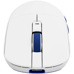 ROYAL KLUDGE M30 White Blue Gaming Mouse PAW 33111K - 4