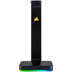 CORSAIR Gaming ST100 RGB Premium Headset Stand with 7.1 Surround Sound - 2