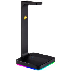 CORSAIR Gaming ST100 RGB Premium Headset Stand with 7.1 Surround Sound - 3