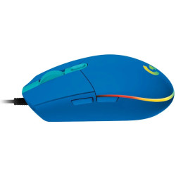 LOGITECH G203 LIGHTSYNC Corded Gaming Mouse - BLUE - USB - 2