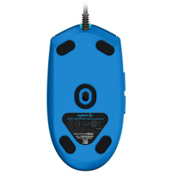 LOGITECH G203 LIGHTSYNC Corded Gaming Mouse - BLUE - USB - 4