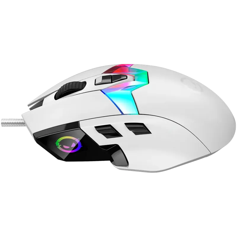 LORGAR MSP80, 8000 Hz Gaming Mouse Pro, White - 1