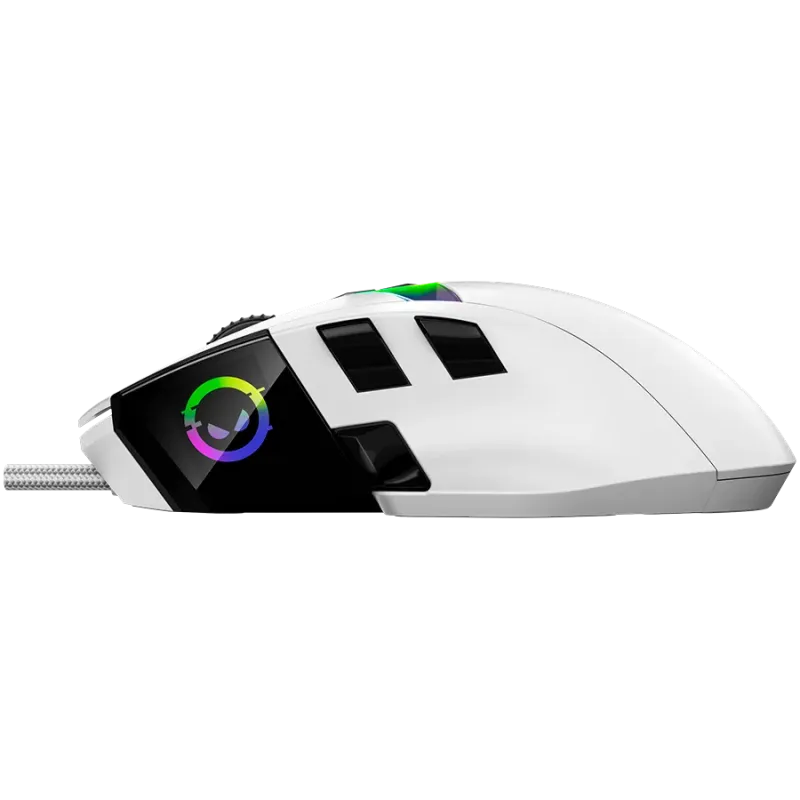 LORGAR MSP80, 8000 Hz Gaming Mouse Pro, White - 1