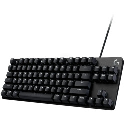 LOGITECH G413 TKL SE Corded Mechanical Gaming Keyboard - BLACK - US INT'L - USB - TACTILE - 3
