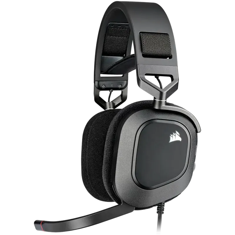 CORSAIR HS80 RGB USB Headset, Carbon - EU - 1