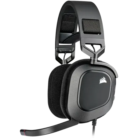 CORSAIR HS80 RGB USB Headset, Carbon - EU - 1