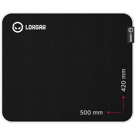 Lorgar Legacer 755, Gaming mouse pad, Ultra-gliding surface, Purple anti-slip rubber base, size: 500mm x 420mm x 3mm, weight 0.4