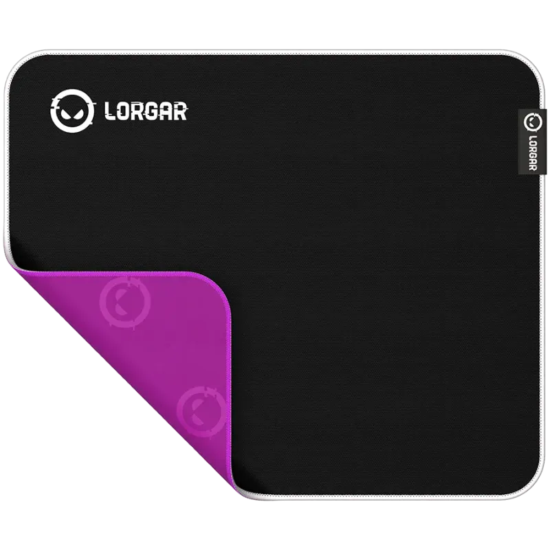 Lorgar Legacer 755, Gaming mouse pad, Ultra-gliding surface, Purple anti-slip rubber base, size: 500mm x 420mm x 3mm, weight 0.4