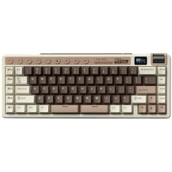 ROYAL KLUDGE RK M70 Mocha Grey Gaming Keyboard Cream switch - 1