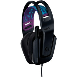 LOGITECH G335 Wired Gaming Headset - BLACK - 3.5 MM - 2