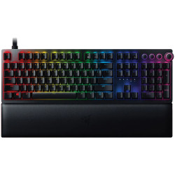 Razer Huntsman V2 Analog (Analog Switch), Optical Gaming Keyboard, US Layout, Doubleshot PBT Keycaps, Sound Dampening Foam, Raze