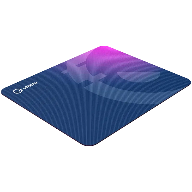 Lorgar Main 135, Gaming mouse pad, High-speed surface, Purple anti-slip rubber base, size: 500mm x 420mm x 3mm, weight 0.41kg - 