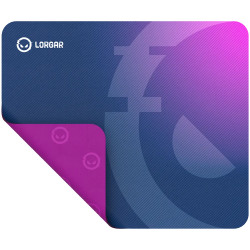 Lorgar Main 135, Gaming mouse pad, High-speed surface, Purple anti-slip rubber base, size: 500mm x 420mm x 3mm, weight 0.41kg - 