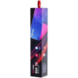 Lorgar Main 135, Gaming mouse pad, High-speed surface, Purple anti-slip rubber base, size: 500mm x 420mm x 3mm, weight 0.41kg - 