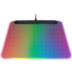 Razer Firefly V2 Pro, Fully Illuminated RGB Gaming Mouse Mat, Edge-to-Edge Backlit Design, 15-Zone Chroma Lighting, Integrated U