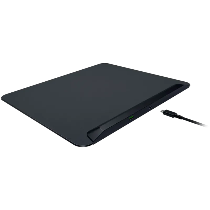 Razer Firefly V2 Pro, Fully Illuminated RGB Gaming Mouse Mat, Edge-to-Edge Backlit Design, 15-Zone Chroma Lighting, Integrated U