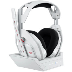 LOGITECH Astro A50 LIGHTSPEED Wireless Gaming Headset + Base Station - WHITE - 2.4GHZ - PLUGC - EMEA28-935 - 1