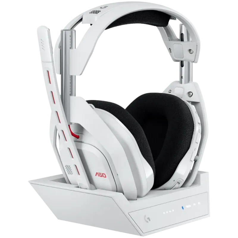 LOGITECH Astro A50 LIGHTSPEED Wireless Gaming Headset + Base Station - WHITE - 2.4GHZ - PLUGC - EMEA28-935 - 1