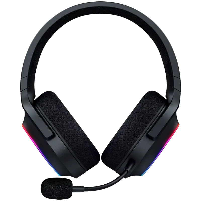 Razer Barracuda X Chroma, Gaming Headset, Black, Oval Ear Cushions, 2.4 GHz Wireless / Bluetooth, Breathable Fabric with Memory 