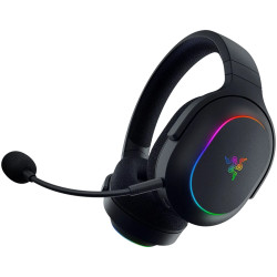 Razer Barracuda X Chroma, Gaming Headset, Black, Oval Ear Cushions, 2.4 GHz Wireless / Bluetooth, Breathable Fabric with Memory 