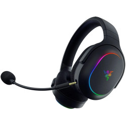 Razer Barracuda X Chroma, Gaming Headset, Black, Oval Ear Cushions, 2.4 GHz Wireless / Bluetooth, Breathable Fabric with Memory 