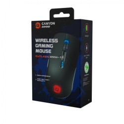 CANYON Gaming Mouse CUTLASS max DPI 2400 RGB Wireless Black - 6