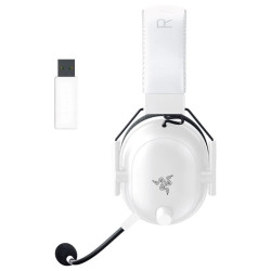 BlackShark V2 Pro (2023) - White, Wireless Gaming Headset, Razer TriForce Titanium Driver 50 mm, Oval Ear Cushions, Detachable S
